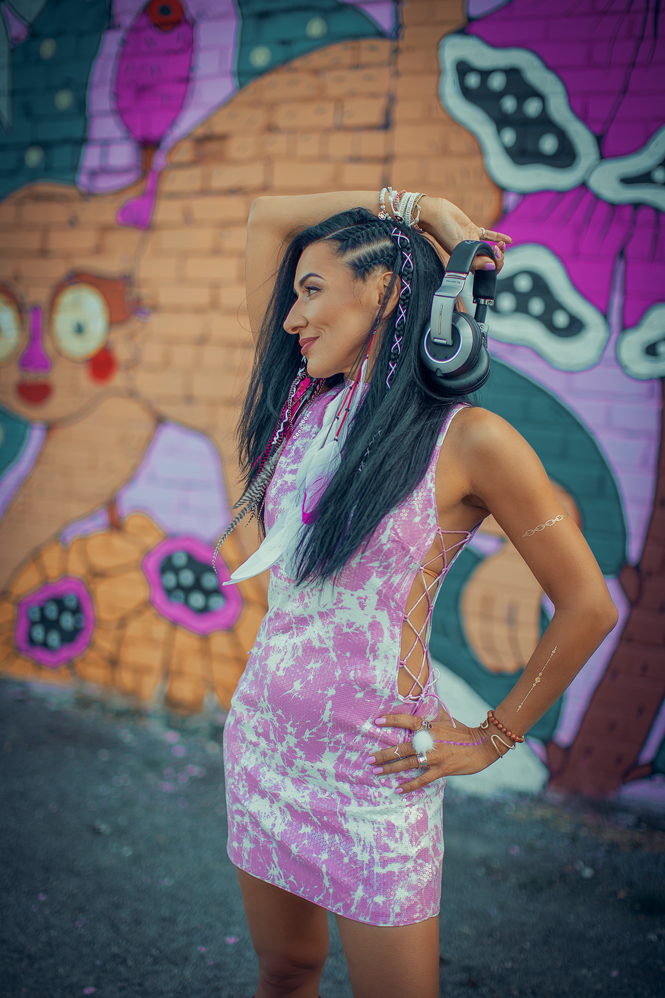 ROMILY graffiti style portrait